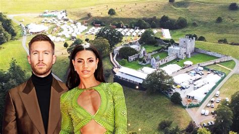 Inside Calvin Harris and Vick Hopes starry Glastonbury